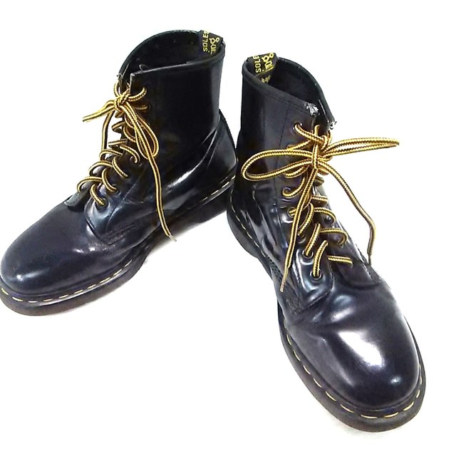 Dr.Martens(ドクターマーチン)のドクターマーチン ショートブーツ - 黒 レディースの靴/シューズ(ブーツ)の商品写真
