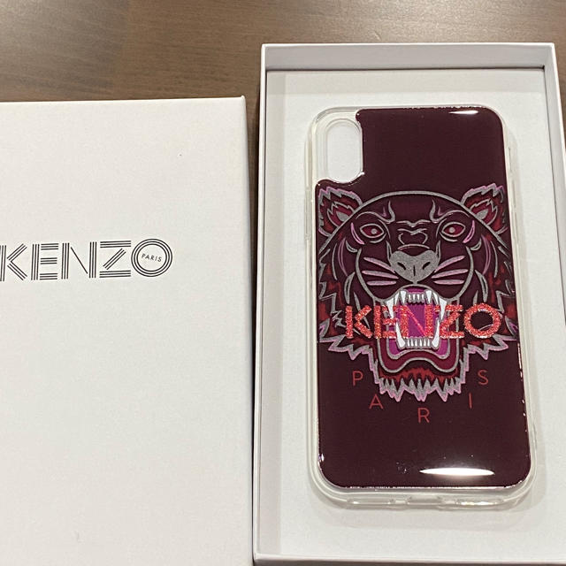 KENZO(ケンゾー)のKENZO iPhone ケース iPhone X / XS 赤 ワインレッド スマホ/家電/カメラのスマホアクセサリー(iPhoneケース)の商品写真