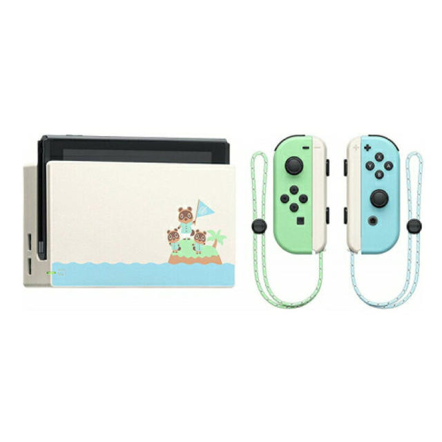 Nintendo Switch(ニンテンドースイッチ)の《新品・未開封》任天堂スイッチ本体 どうぶつの森セット エンタメ/ホビーのゲームソフト/ゲーム機本体(家庭用ゲーム機本体)の商品写真