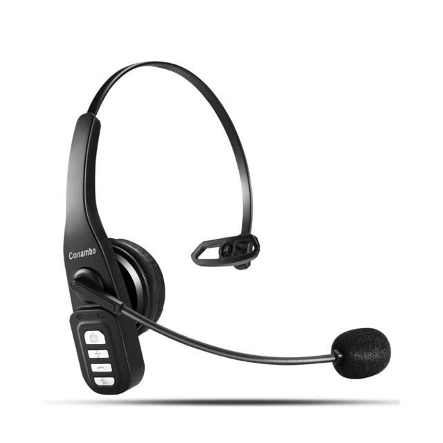 Bluetooth ヘッドセット 片耳 マイク付き ハンズフリー 高音質