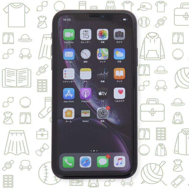 iPhone(アイフォーン)の【B】iPhoneXR/64/au スマホ/家電/カメラのスマートフォン/携帯電話(スマートフォン本体)の商品写真