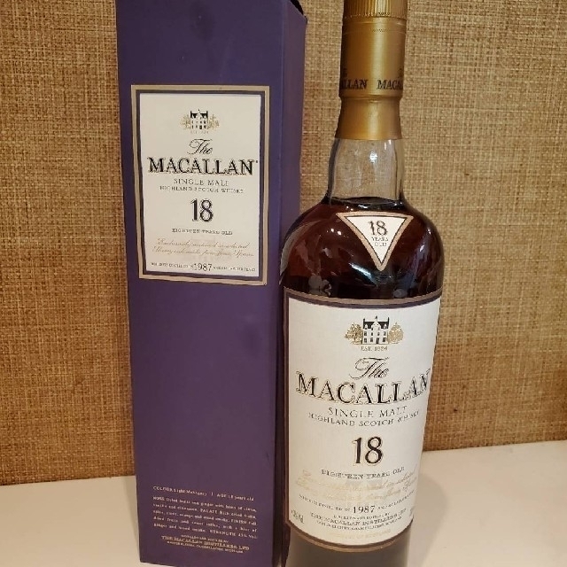 春夏新作 - サントリー MACALLAN/マッカラン18年 旧ラベル サントリ