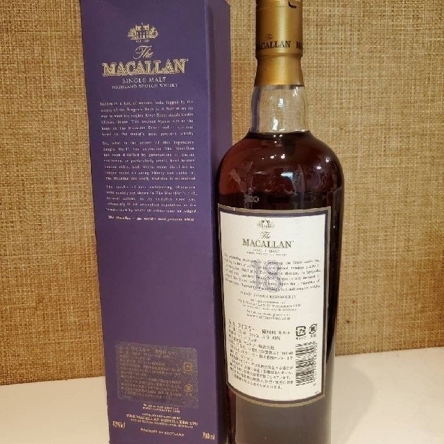 サントリー - MACALLAN/マッカラン18年 旧ラベル 1987 サントリの通販 サントリー - MACALLAN/マッカラン18年 旧ラベル 1987 サントリの通販