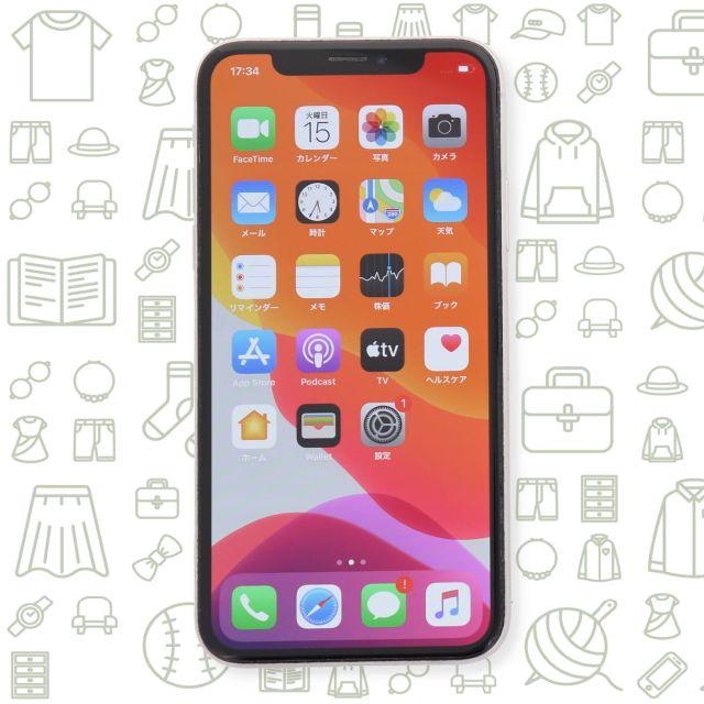 iPhone(アイフォーン)の【C】iPhoneX/256/ドコモ スマホ/家電/カメラのスマートフォン/携帯電話(スマートフォン本体)の商品写真