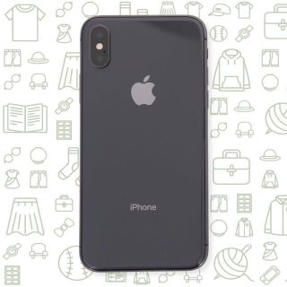 アイフォーン(iPhone)の【B】iPhoneX/256/SIMフリー(スマートフォン本体)