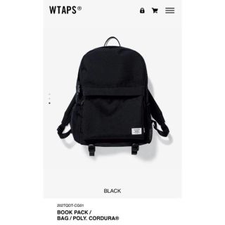 ダブルタップス(W)taps)の20AW WTAPS BOOK PACK BLACK(バッグパック/リュック)