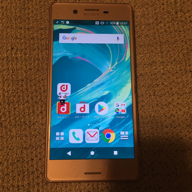 docomo  SO-04H (ピンク) SONY Xperia X