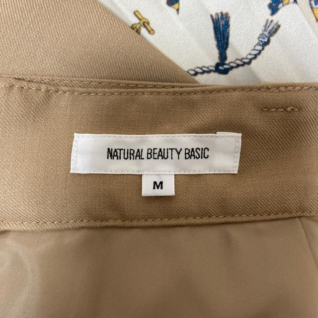 NATURAL BEAUTY BASIC(ナチュラルビューティーベーシック)の三太郎様専用natural beauty basic スカーフ柄プリーツスカート レディースのスカート(ひざ丈スカート)の商品写真