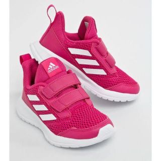 アディダス(adidas)のアディダス　新品　スニーカー　キッズ　23㎝　ピンク(スニーカー)