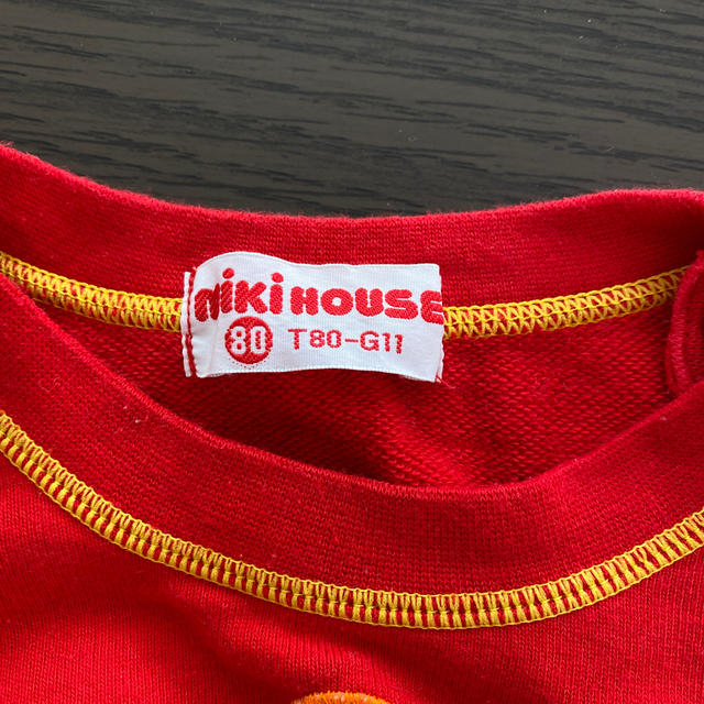mikihouse(ミキハウス)のミキハウス 長そで 80 キッズ/ベビー/マタニティのベビー服(~85cm)(シャツ/カットソー)の商品写真