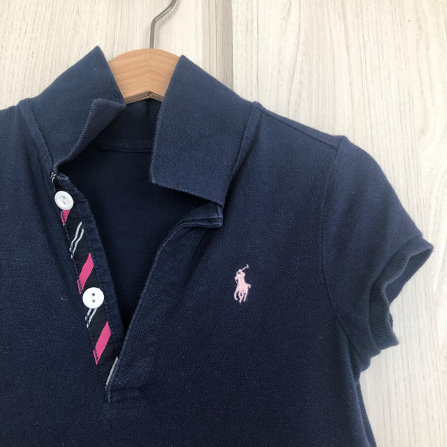 POLO RALPH LAUREN(ポロラルフローレン)のポロラルフローレン ポロシャツワンピース　4t キッズ/ベビー/マタニティのキッズ服女の子用(90cm~)(ワンピース)の商品写真