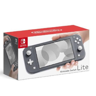 ニンテンドースイッチ(Nintendo Switch)のNintendo Switch  Lite グレー 新品(家庭用ゲーム機本体)