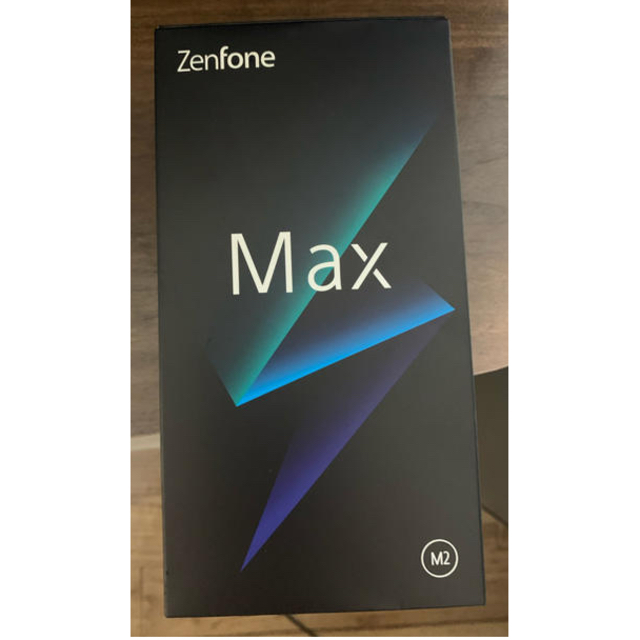 送料込 新品未開封ZenFone Max (M2)スペースブルー SIMフリー