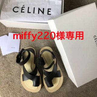 celine - 美品 CELINE セリーヌ ハイカーサンダル36の通販 by choke's