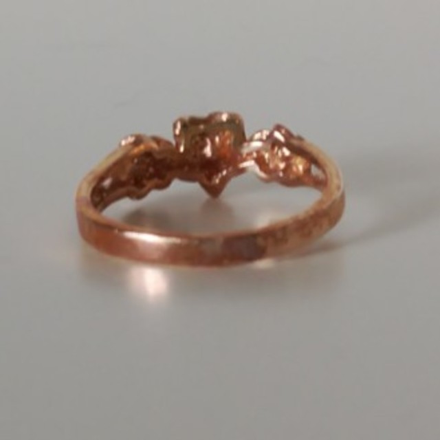 ピンクゴールドの指輪　13号 レディースのアクセサリー(リング(指輪))の商品写真