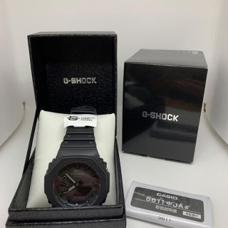 ジーショック(G-SHOCK)の[カシオ] 腕時計 ジーショック GA-2100-1A1JF ブラック・新品(腕時計(デジタル))