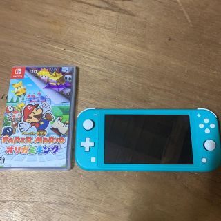 Nintendo switch Lite 本体 ペーパーマリオオリガミキング(携帯用ゲーム機本体)