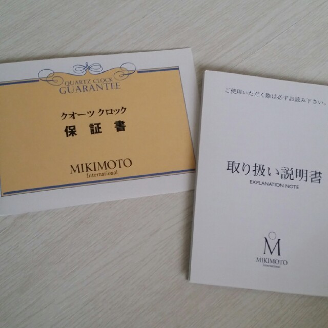 MIKIMOTO(ミキモト)のMIKIMOTO　クオーツクロック（置き時計） インテリア/住まい/日用品のインテリア小物(置時計)の商品写真