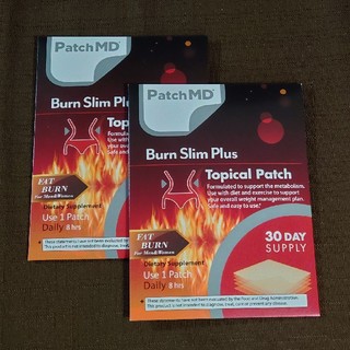 パッチMD Burn Slim Plus 30枚入り x2 (60日分)