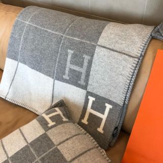 エルメス(Hermes)の新品未使用　エルメス　アヴァロン　ブランケット　毛布(毛布)