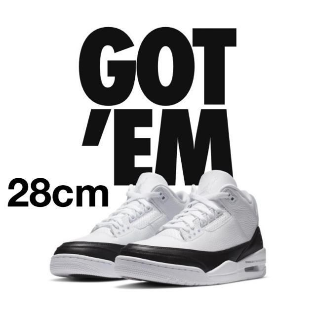 スニーカーAir Jordan 3 Retro SP fragment