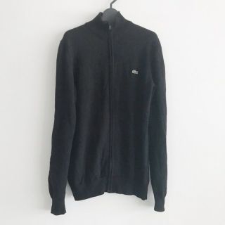 ラコステ(LACOSTE)のラコステ ブルゾン サイズ3 L メンズ 黒(ブルゾン)