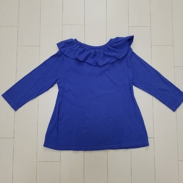 MARKEY'S(マーキーズ)のマーキーズ　襟フリルカットソー　サイズ120 キッズ/ベビー/マタニティのキッズ服女の子用(90cm~)(Tシャツ/カットソー)の商品写真