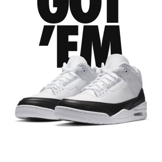 ナイキ(NIKE)のNIKE ナイキ AIR fragment Jordan3フラグメント藤原ヒロシ(スニーカー)