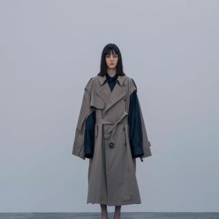 サンシー(SUNSEA)のDeformation Trench Coat(トレンチコート)