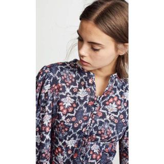 イザベルマラン(Isabel Marant)のISABEL MARANT ETOILE フラワー柄 シャツ ブラウス(シャツ/ブラウス(長袖/七分))