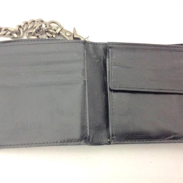Jean-Paul GAULTIER(ジャンポールゴルチエ)のゴルチエ 2つ折り財布 黒×シルバー レディースのファッション小物(財布)の商品写真