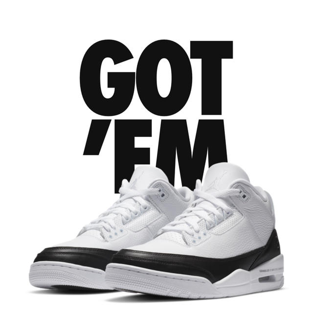 NIKE Air Jordan3×fragment 27.5cm