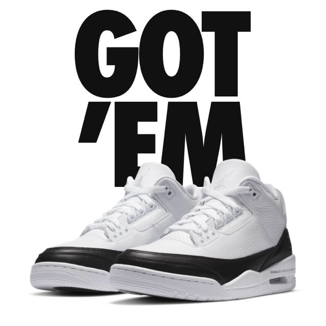 NIKE ナイキ　AJ3 フラグメント　NIKE fragment