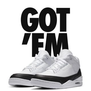 ナイキ(NIKE)のFRAGMENT × NIKE AIR JORDAN 3 フラグメント 28cm(スニーカー)