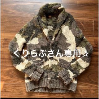 ザラ(ZARA)のくりらぶさん専用▷ZARAデニム＆カモフラニット(デニム/ジーンズ)