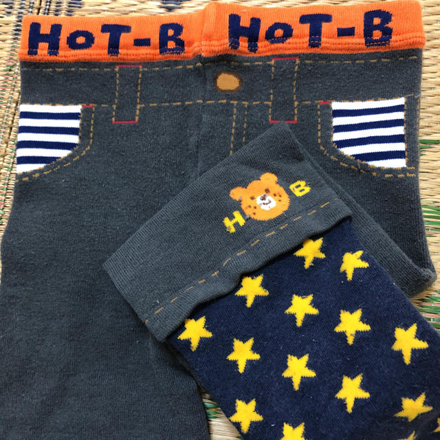 HOT BISCUITS(ホットビスケッツ)の100センチミキハウススパッツ キッズ/ベビー/マタニティのキッズ服男の子用(90cm~)(パンツ/スパッツ)の商品写真