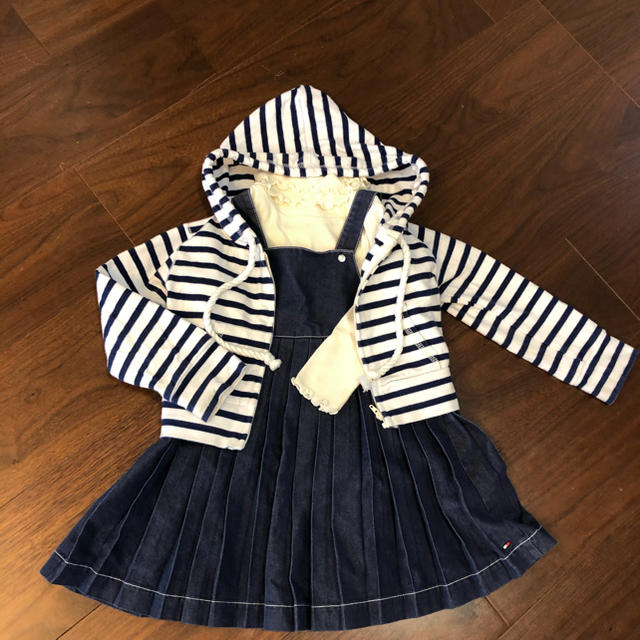 SNIDEL(スナイデル)のsnidel 100cm キッズ　パーカー キッズ/ベビー/マタニティのキッズ服女の子用(90cm~)(ジャケット/上着)の商品写真