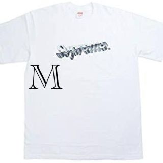 シュプリーム(Supreme)のsupreme Chrome Logo Tee(Tシャツ/カットソー(半袖/袖なし))