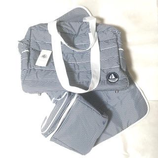 プチバトー(PETIT BATEAU)のSALE  新品  プチバトー  マザーズバッグ  ポーチ  シート(マザーズバッグ)