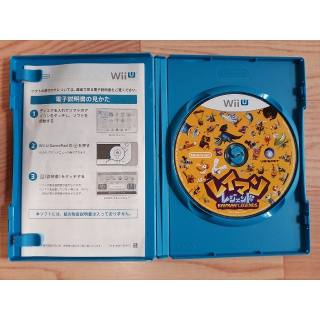 レイマン レジェンド Wii U エンタメ/ホビーのゲームソフト/ゲーム機本体(家庭用ゲームソフト)の商品写真