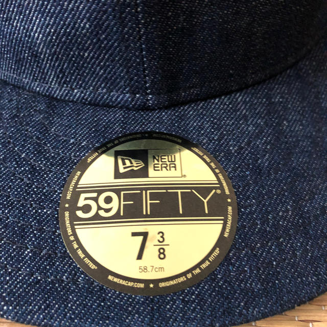 NEW ERA(ニューエラー)のNEW ERA 59FIFTY 7,3/8 デニム  メンズの帽子(キャップ)の商品写真