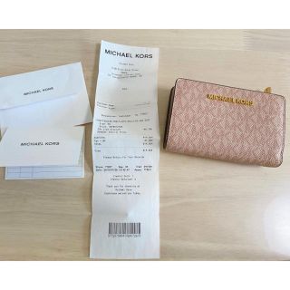 マイケルコース(Michael Kors)のマイケルコース　折りたたみ財布　折財布　コンパクトウォレット(折り財布)