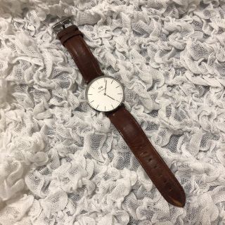 ダニエルウェリントン(Daniel Wellington)のダニエルウェリントン　シルバー　36ミリ(腕時計)