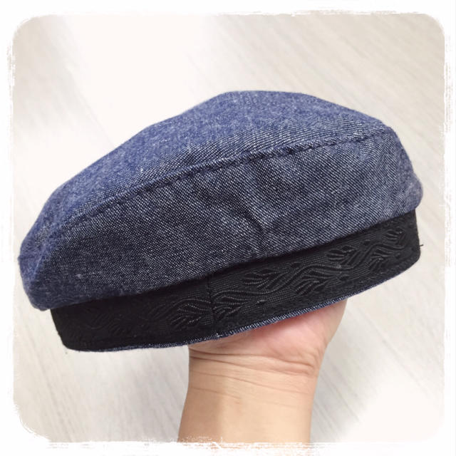 NEW YORK HAT(ニューヨークハット)のNEW YORK HATデニム帽子♡新品 レディースの帽子(ハンチング/ベレー帽)の商品写真