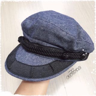 ニューヨークハット(NEW YORK HAT)のNEW YORK HATデニム帽子♡新品(ハンチング/ベレー帽)