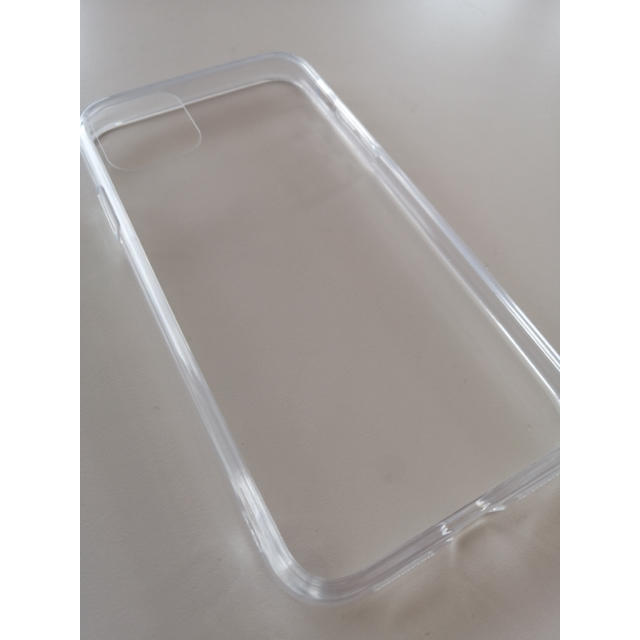 iPhone11 9H強化ガラスケース　クリアケース　透明　シンプル スマホ/家電/カメラのスマホアクセサリー(iPhoneケース)の商品写真
