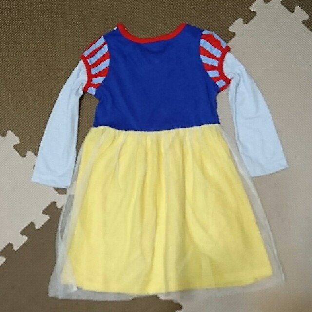 Disney(ディズニー)の値下げ‼白雪姫ドレス90センチ キッズ/ベビー/マタニティのキッズ服女の子用(90cm~)(ドレス/フォーマル)の商品写真