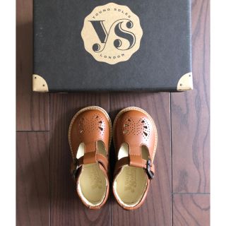 キャラメルベビー&チャイルド(Caramel baby&child )のもふみん様専用　young soles  キッズシューズ　14cm (フラットシューズ)