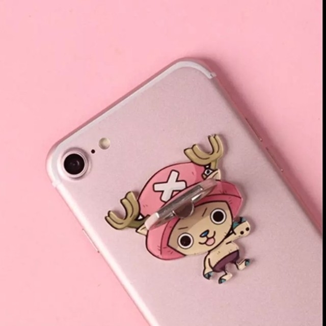 スマホリング　ONE PIECE　ワンピース　チョッパー　トニートニー・チョッパ スマホ/家電/カメラのスマホアクセサリー(その他)の商品写真