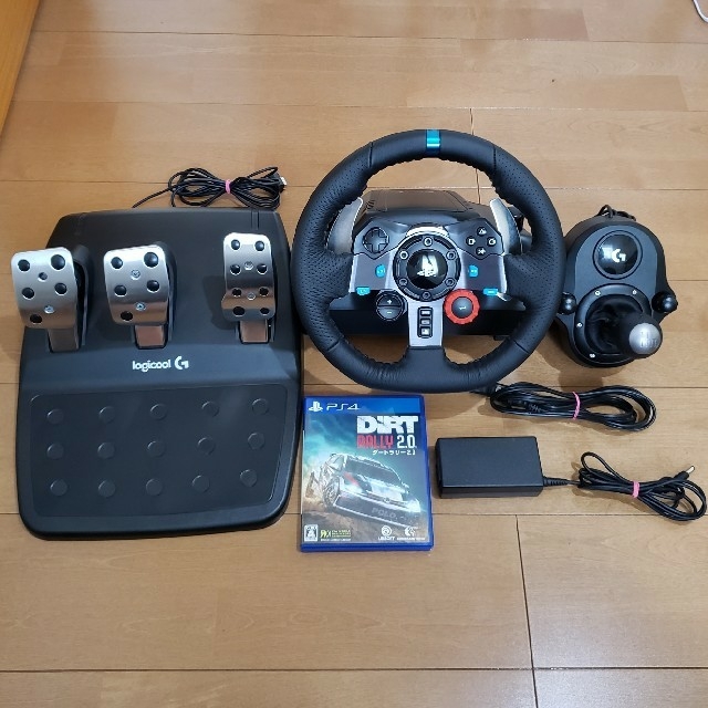 ロジクールg29 ハンコン・シフター・ps4ソフト(DIRT RALLY2.0) | フリマアプリ ラクマ